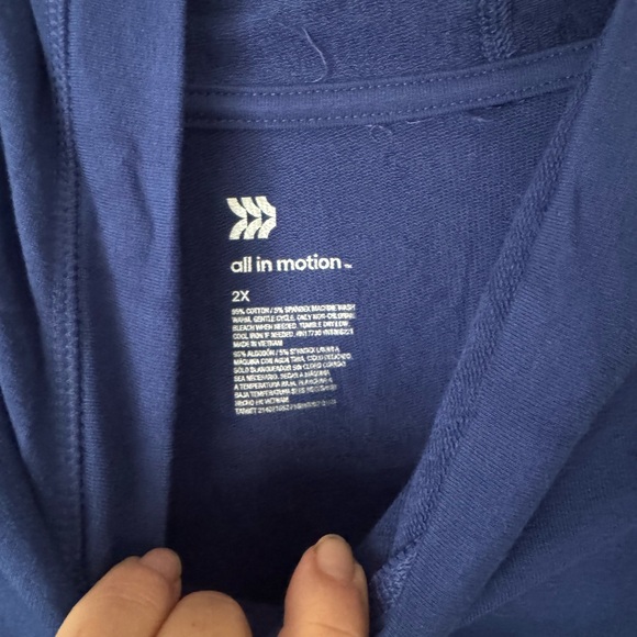 Nwt all in motion 2x womens end sweatshirt - Picture 4 of 4